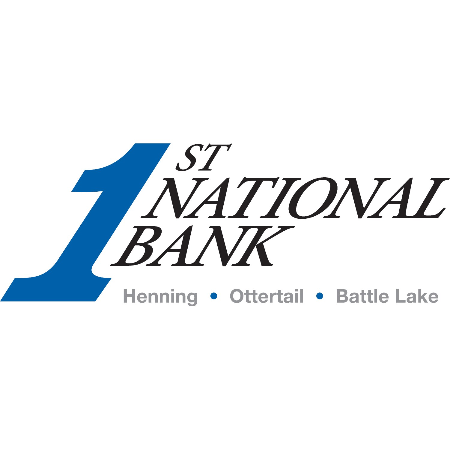 1st National Bank – Ottertail Logo