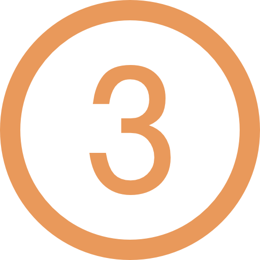 number three in a circle 1