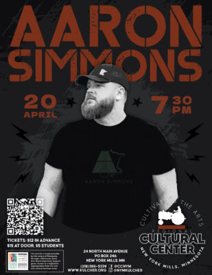 Aaron Simmons Poster 4 20 24