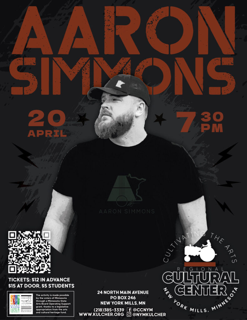 Aaron Simmons Poster 4 20 24