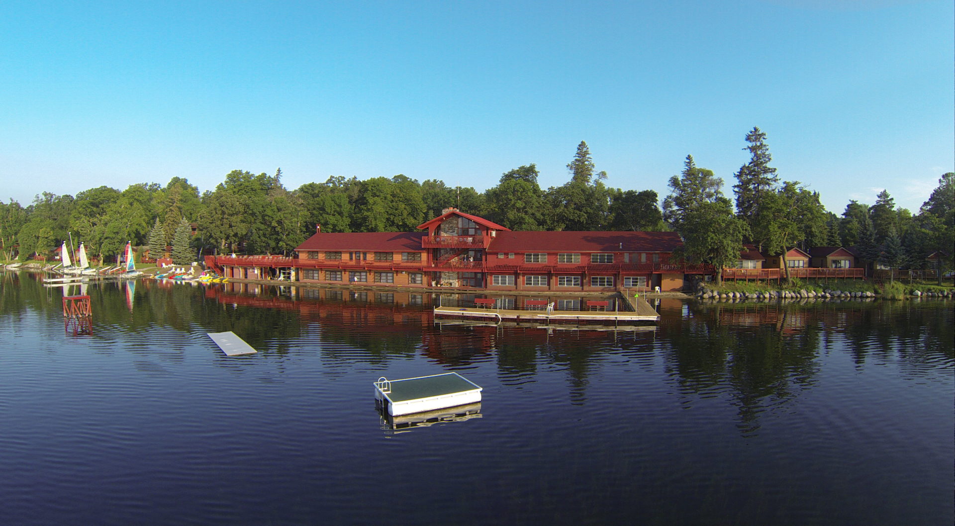 Fair Hills Resort from Pelican Lake