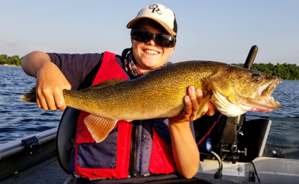 GFO 21 big walleye