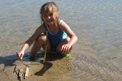 Glendalough State Park Swimming Beach