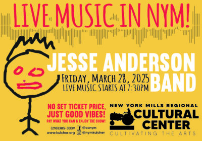 JESSE ANDERSON BAND NEWSPAPER AD