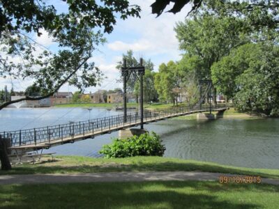Pelican Rapids Sherin Park Suspension Bridge