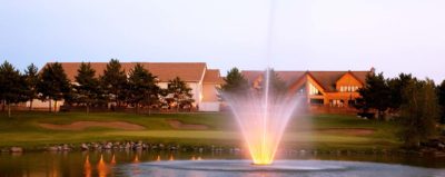 Thumper Pond Resort fountain
