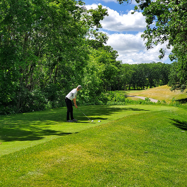 golf wildflower course