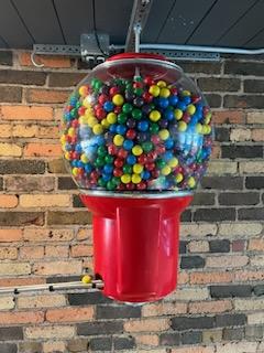 Giant gumball machine